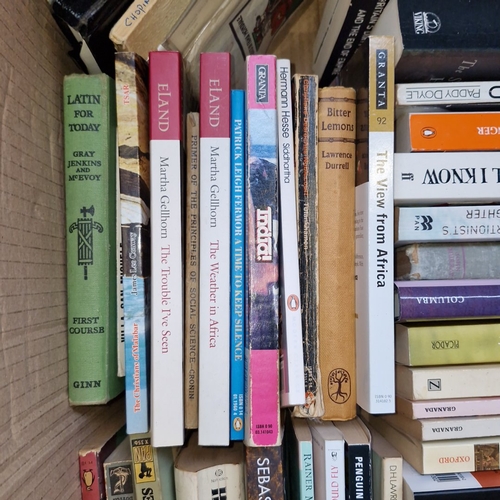 A group of assorted paperback and hardback books, chiefly modern ...