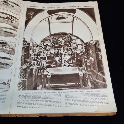 134 - A vintage circa 1939 publication of The Illustrated London News published on June 10 1939 detailing ... 