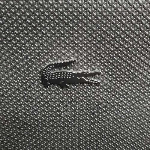 270 - A super stylish gentleman's Lacoste black cow leather weekend travel bag. Brand new with tags. RRP €... 
