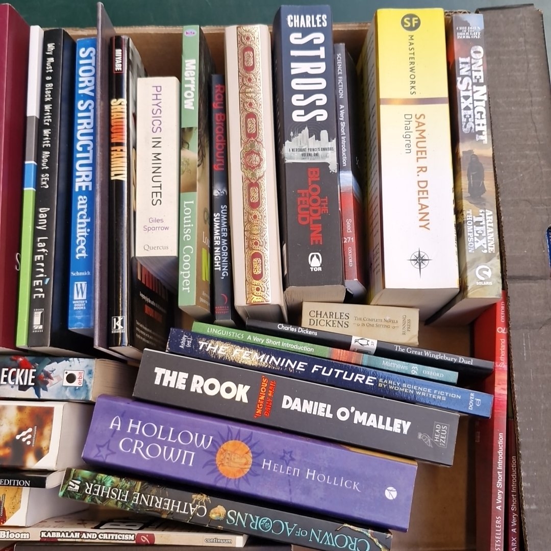 An excellent collection of mostly as new books, including multiple ...