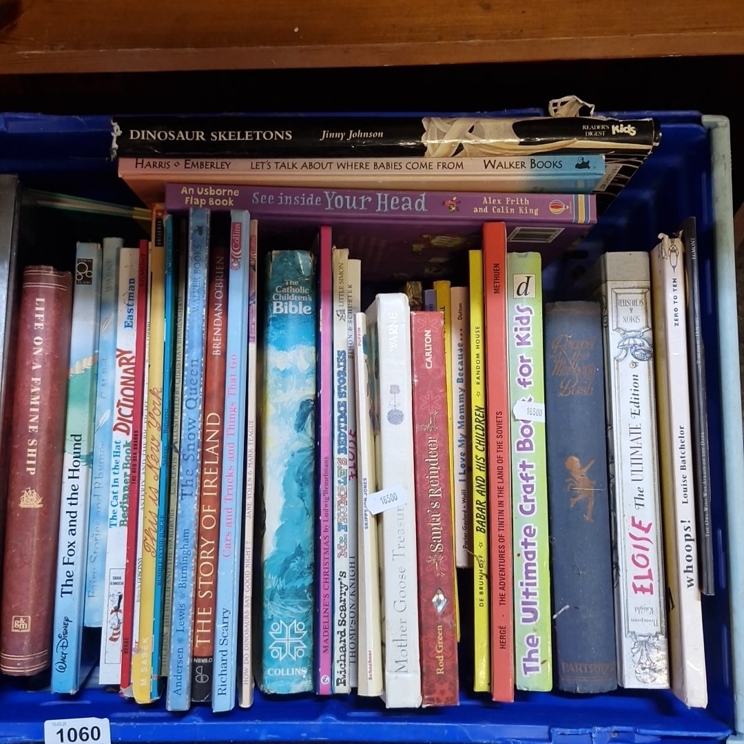 A group of assorted children’s and general interest books, hardback and ...