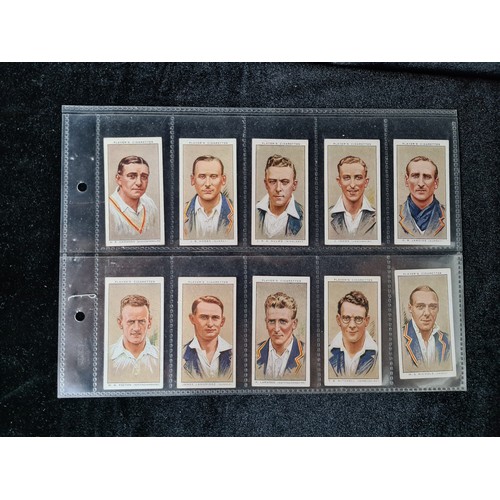 cigarette card frames 50 A full set of 50 vintage Player's Please tobacco cigarette cards which  feature portraits of iconic B