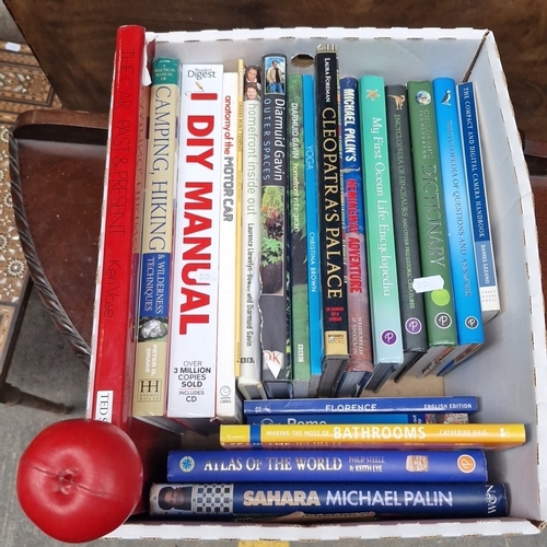 A group of assorted hardback and paperback reference and hobby books ...