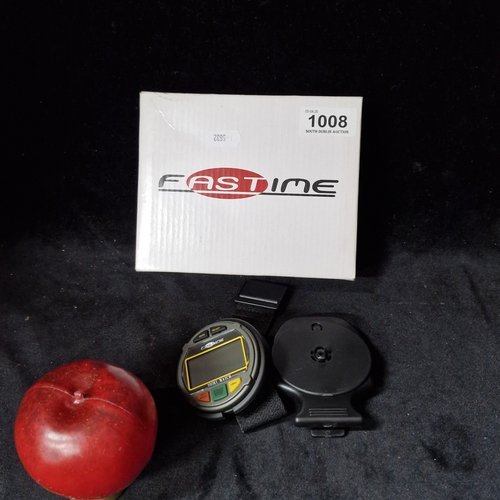 A Fastime 11 digital stopwatch. Splash resistant, swivel face and a ...