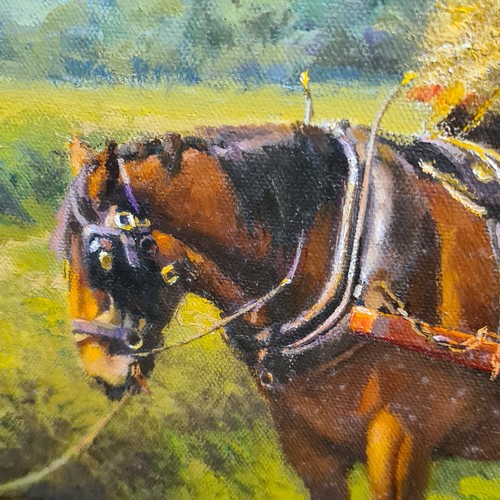Star Lot: 'Tony Sheath' A large wonderful 'Tony Sheath' oil on canvas ...
