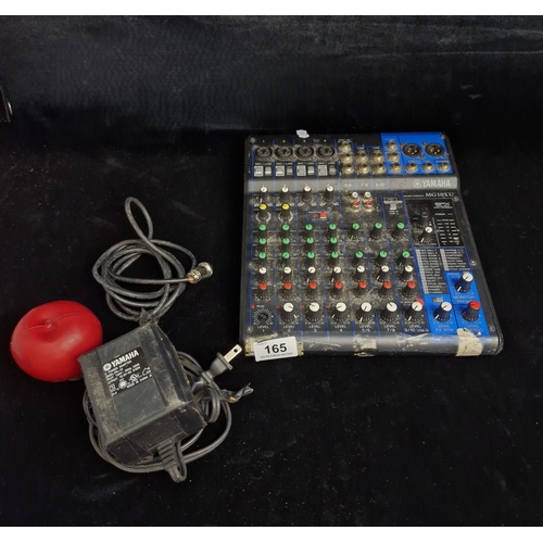 165 - A quality Yamaha DJ mixing console Model. MG10XU. A superb quality preamps and all the control you n... 