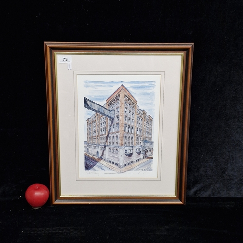 73 - 'Pat Liddy' A hand signed 'Pat Liddy' quality print titled 'Guinness Storehouse (Formely Known As Th... 