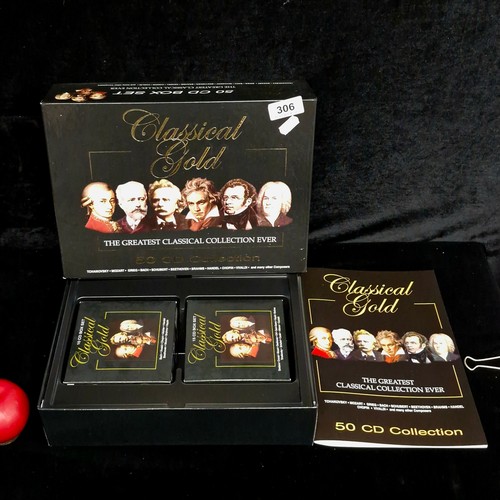 A box set of Classical Gold 50 CD Collection - The greatest