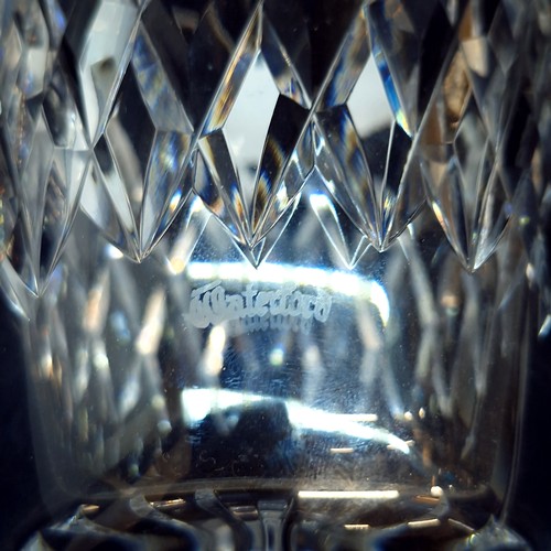 127 - Four Waterford Crystal tumblers in the Boyne pattern. All in good condition with acid marks.