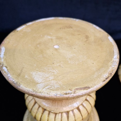 161 - A large decorative ceramic vase with a lid featuring a distinct cream-coloured crackle glaze, gilded... 