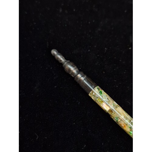 179 - A nice lot of Vietnamese chopsticks and chopstick rests featuring Mother of Pearl accents. Housed in... 