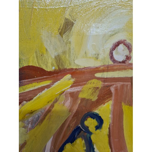 70 - Star Lot: Hermann Wagner (German, Contemporary b.1943 - d.2019) A large original Hermann Wagner acry... 