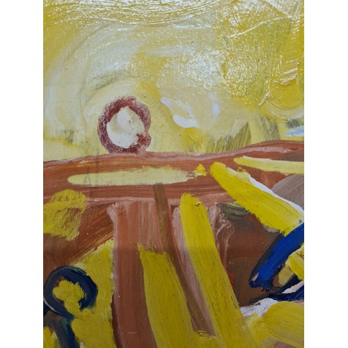 70 - Star Lot: Hermann Wagner (German, Contemporary b.1943 - d.2019) A large original Hermann Wagner acry... 