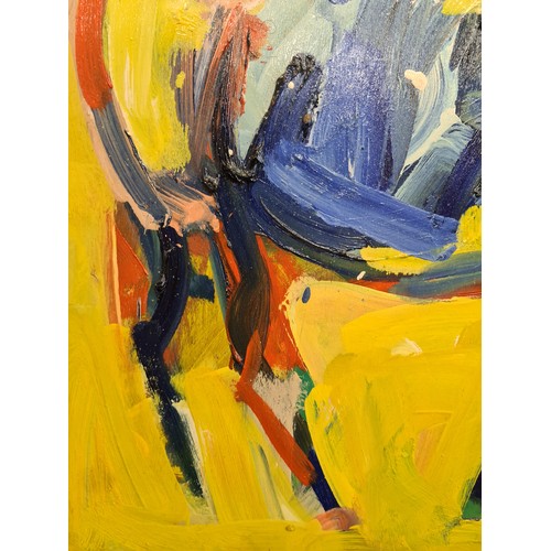 70 - Star Lot: Hermann Wagner (German, Contemporary b.1943 - d.2019) A large original Hermann Wagner acry... 