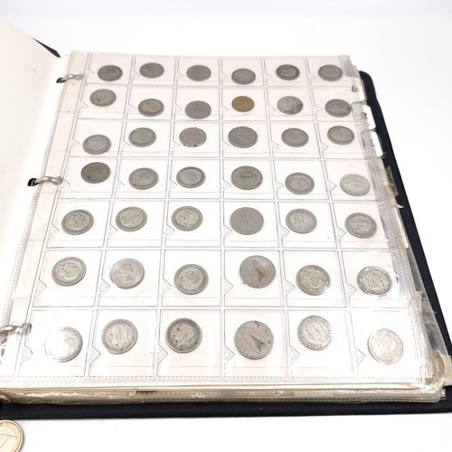 1142 - A very large collection of approx. 400 coins including Lots and lots of  silver contents antique and... 