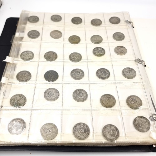 1142 - A very large collection of approx. 400 coins including Lots and lots of  silver contents antique and... 