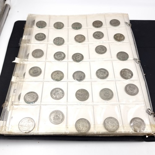 1142 - A very large collection of approx. 400 coins including Lots and lots of  silver contents antique and... 