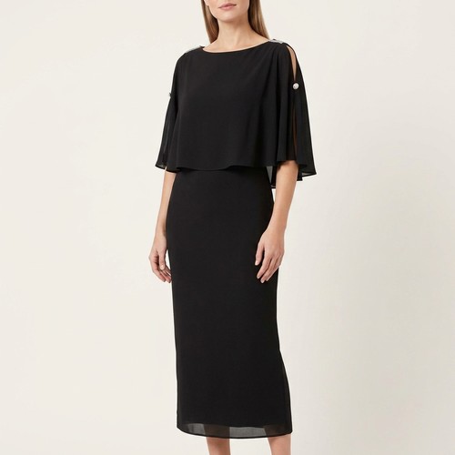 betsy and adam black dress 90's Betsy & Adam Sweetheart Illusion Bodycon Black Dress Size 5/6 main image 0