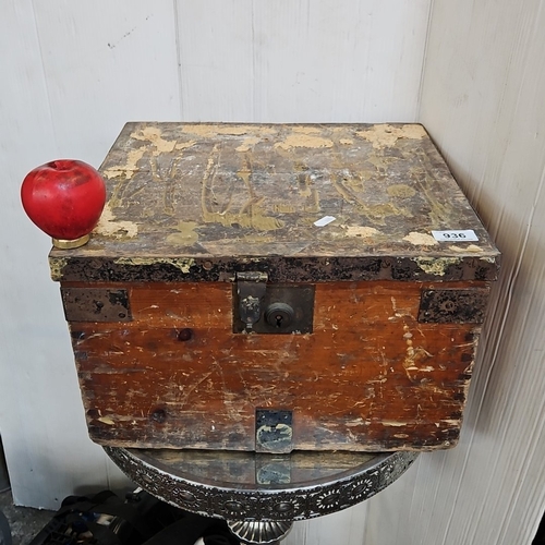Irish pine tool chest by George Perry & Co. Ltd, 11 Grafton Street ...