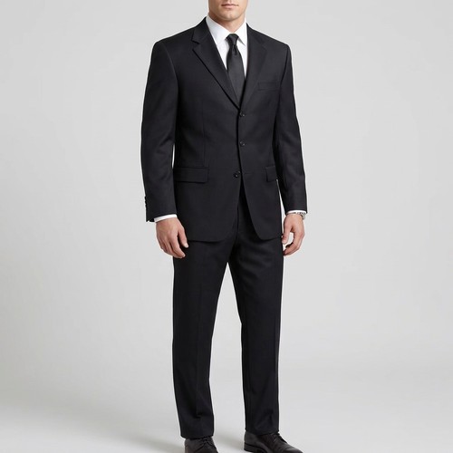 Bonacelli men’s dark suit, comprising a single-breasted jacket with ...