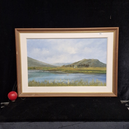 63 - Star Lot: A brilliant large 'Brendan Hayes (Irish, 20th/21st Century)' oil on board painting titled ... 