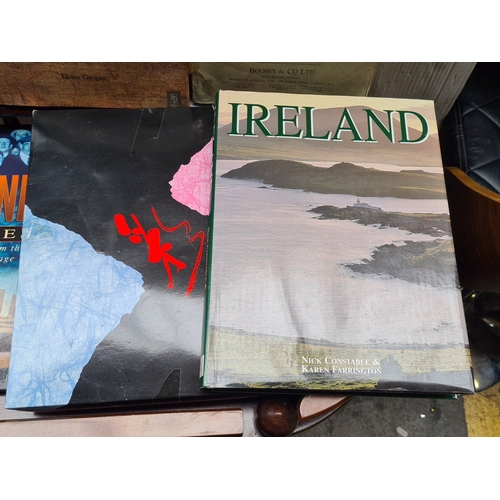 A group of illustrated books and ephemera on Irish history and culture ...