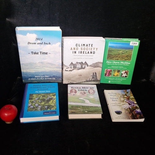 A group of Irish interest paperbacks and reference books, including ...
