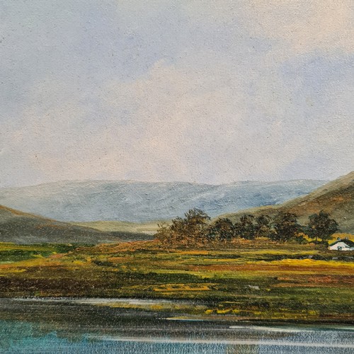 63 - Star Lot: A brilliant large 'Brendan Hayes (Irish, 20th/21st Century)' oil on board painting titled ... 