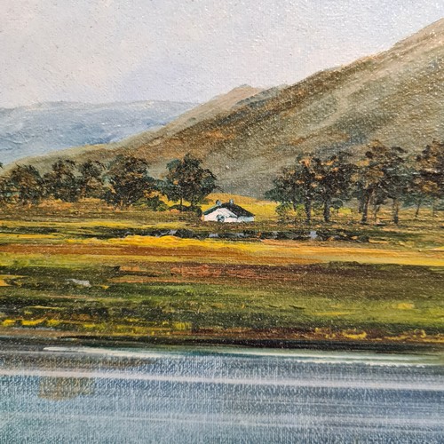 63 - Star Lot: A brilliant large 'Brendan Hayes (Irish, 20th/21st Century)' oil on board painting titled ... 