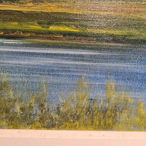 63 - Star Lot: A brilliant large 'Brendan Hayes (Irish, 20th/21st Century)' oil on board painting titled ... 