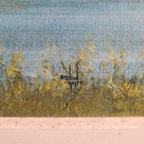 63 - Star Lot: A brilliant large 'Brendan Hayes (Irish, 20th/21st Century)' oil on board painting titled ... 