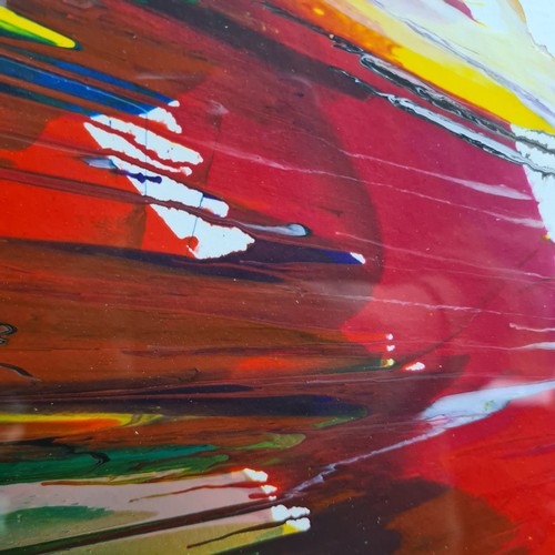 75 - Super Star lot : 'Damien Hirst (b.1965)' A very Large (almost a meter wide ) acrylic on paper painti... 