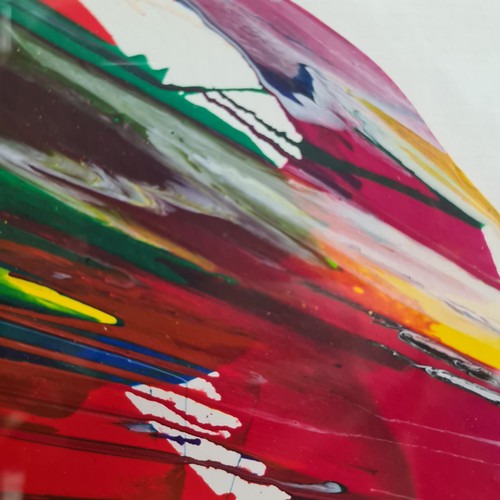 75 - Super Star lot : 'Damien Hirst (b.1965)' A very Large (almost a meter wide ) acrylic on paper painti... 