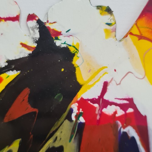75 - Super Star lot : 'Damien Hirst (b.1965)' A very Large (almost a meter wide ) acrylic on paper painti... 