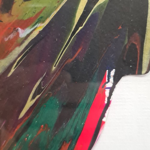 75 - Super Star lot : 'Damien Hirst (b.1965)' A very Large (almost a meter wide ) acrylic on paper painti... 