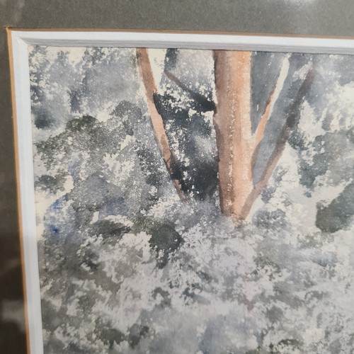 85 - Star Lot: A wonderful 'Tom Nisbet RHA (1909-2001)' watercolour on paper painting titled 'Mespil Road... 