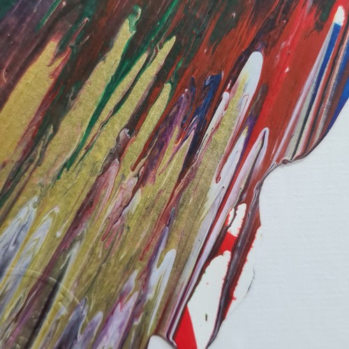 75 - Super Star lot : 'Damien Hirst (b.1965)' A very Large (almost a meter wide ) acrylic on paper painti... 