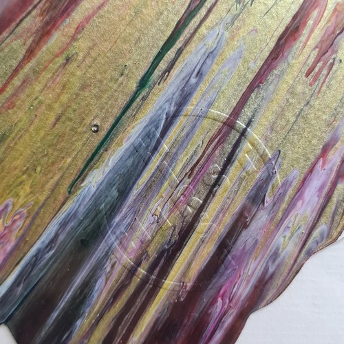 75 - Super Star lot : 'Damien Hirst (b.1965)' A very Large (almost a meter wide ) acrylic on paper painti... 