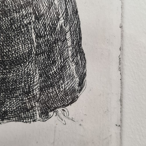 101 - Star Lot: A limited edition 19 / 35 hand signed 'Hector McDonnell RUA (b.1947)' etching titled 'Girl... 