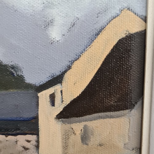 115 - Star Lot: A brilliant 'Alex McKenna' oil on canvas painting titled 'Hampton Hall Farm'. Features a r... 