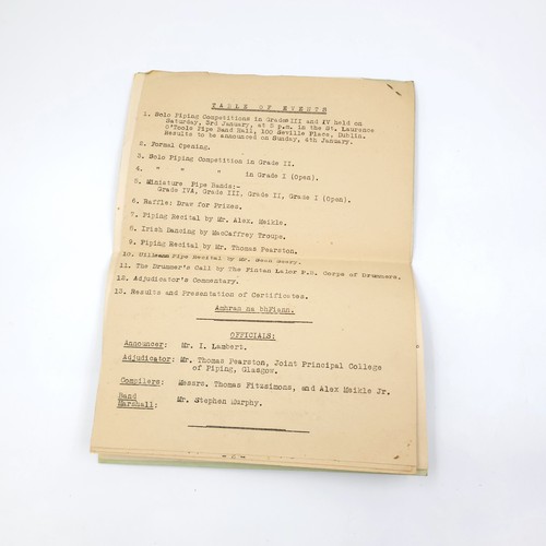 50 - A collection of 5 Cowal highland gathering at Dunoon souvenir program. Dated 1949/50/51/52/53. All i... 