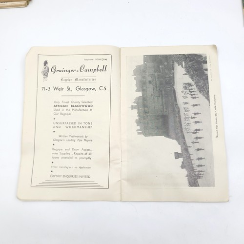 50 - A collection of 5 Cowal highland gathering at Dunoon souvenir program. Dated 1949/50/51/52/53. All i... 