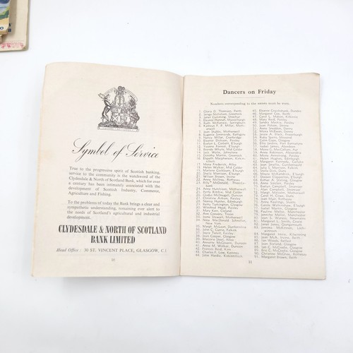 50 - A collection of 5 Cowal highland gathering at Dunoon souvenir program. Dated 1949/50/51/52/53. All i... 