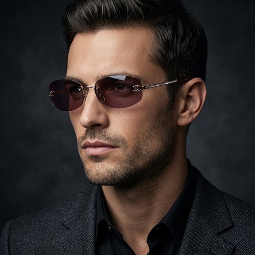 45 - A pair of original Chanel designer sunglasses. In the original case.
Chanel is a French luxury fashi... 