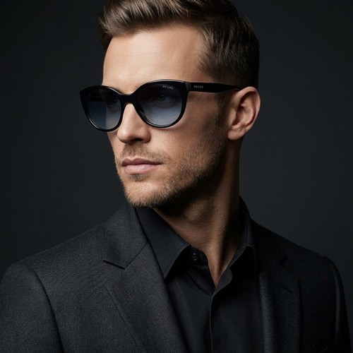 46 - A pair of Prada sunglasses. Comes with original box.
Prada is an Italian luxury fashion house founde... 
