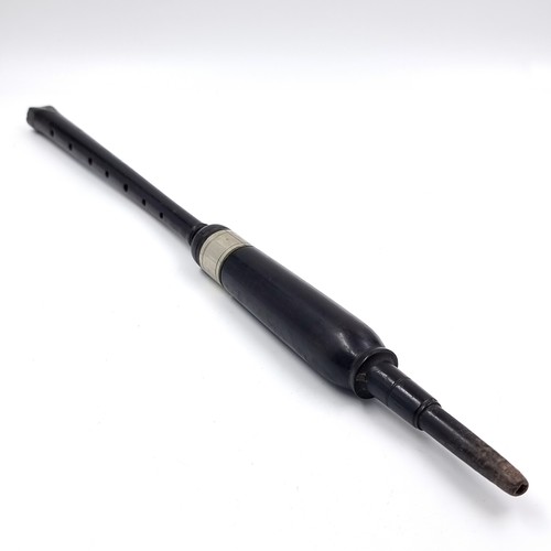 49 - Super Star Lot : A Set of rare Irish Uilleann Pipes, stamped with the maker Leo Rowsome Dublin (1903... 