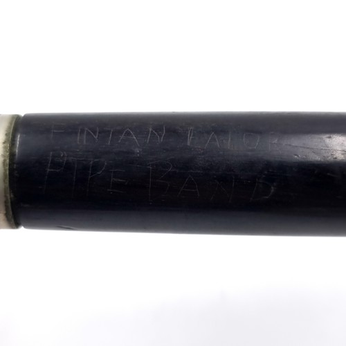 49 - Super Star Lot : A Set of rare Irish Uilleann Pipes, stamped with the maker Leo Rowsome Dublin (1903... 