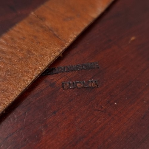 49 - Super Star Lot : A Set of rare Irish Uilleann Pipes, stamped with the maker Leo Rowsome Dublin (1903... 