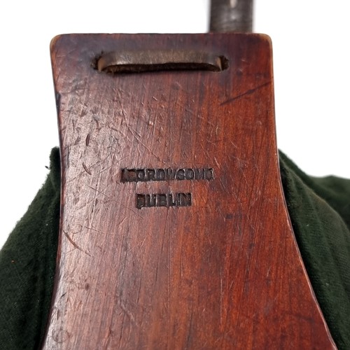 49 - Super Star Lot : A Set of rare Irish Uilleann Pipes, stamped with the maker Leo Rowsome Dublin (1903... 