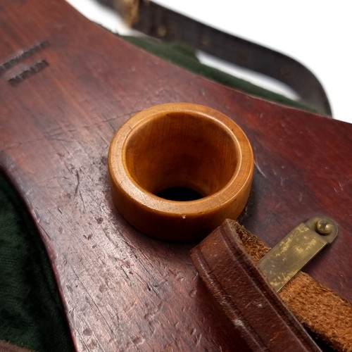 49 - Super Star Lot : A Set of rare Irish Uilleann Pipes, stamped with the maker Leo Rowsome Dublin (1903... 